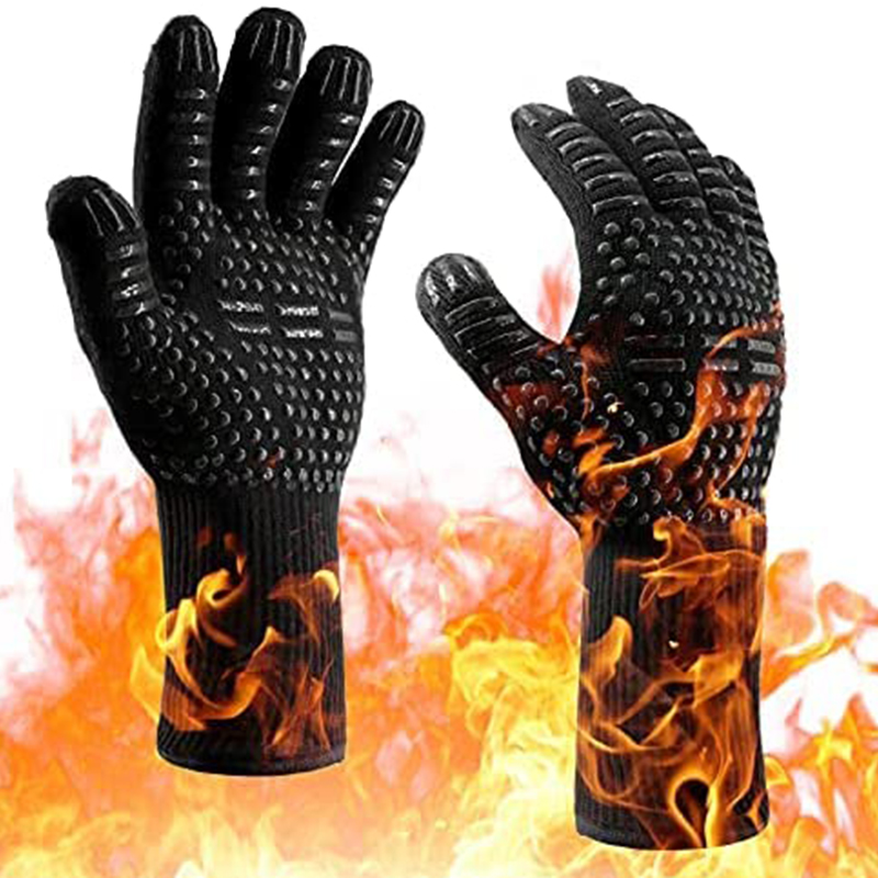 1組のオーブングローブ、オーブンミット、耐熱耐火性滑り止めシ - Oven Mitt Silicone のレビューと価格