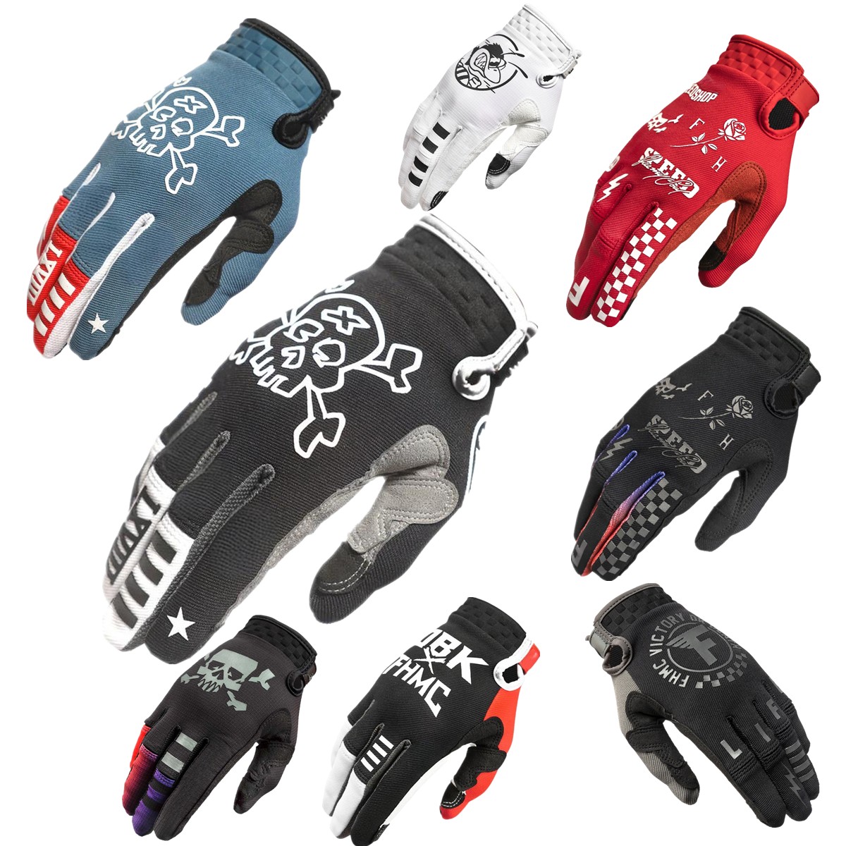 FH MX グローブ タッチスクリーン モトクロスグローブ  - Cycling Glove Padded のレビューと価格