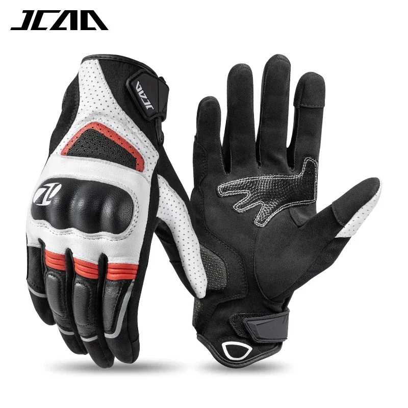 オールシーズン対応バイクグローブ 男女兼用、快適なレザー製、 - Motorcycle Glove Knuckle のレビューと価格
