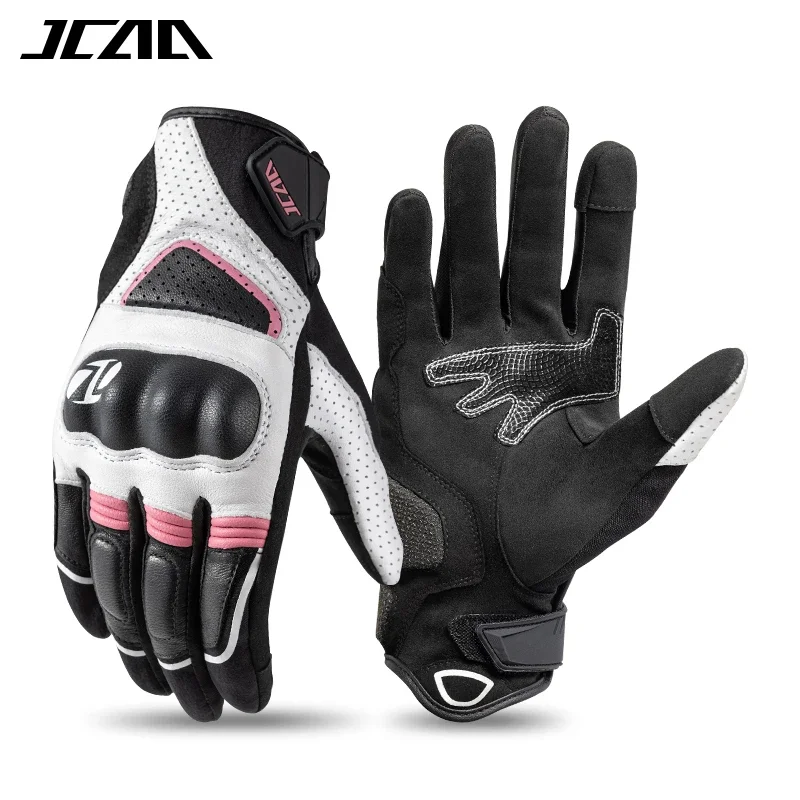 オールシーズン対応バイクグローブ 男女兼用、快適なレザー製、 - Motorcycle Glove Knuckle のレビューと価格