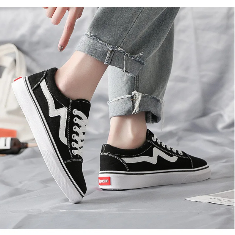 女性のための通気性のあるスケートボーディングスニーカー、ウォ - Vans Shoes Old Skool のレビューと価格