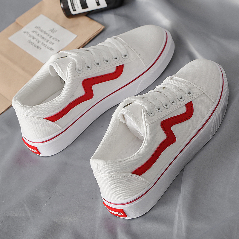 2025年春新作 キャンバスシューズ 女子学生向け 通気性抜 - Vans Shoes Old Skool のレビューと価格